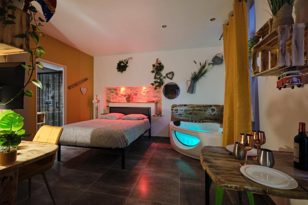 Place Carnot - Studio Tout Equipe Avec Jacuzzi Proche Toutes Commodites Carcassonne Luaran gambar